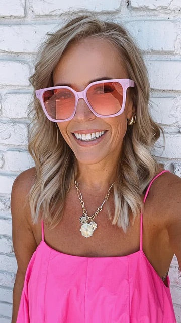 Linny Pink Dax Sunglasses