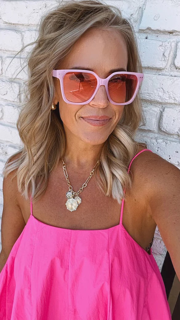 Linny Pink Dax Sunglasses