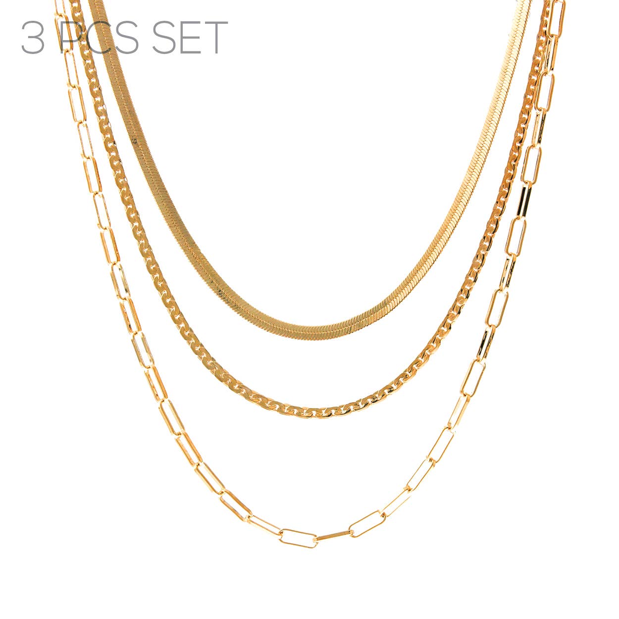 3 Layer Chain Necklace