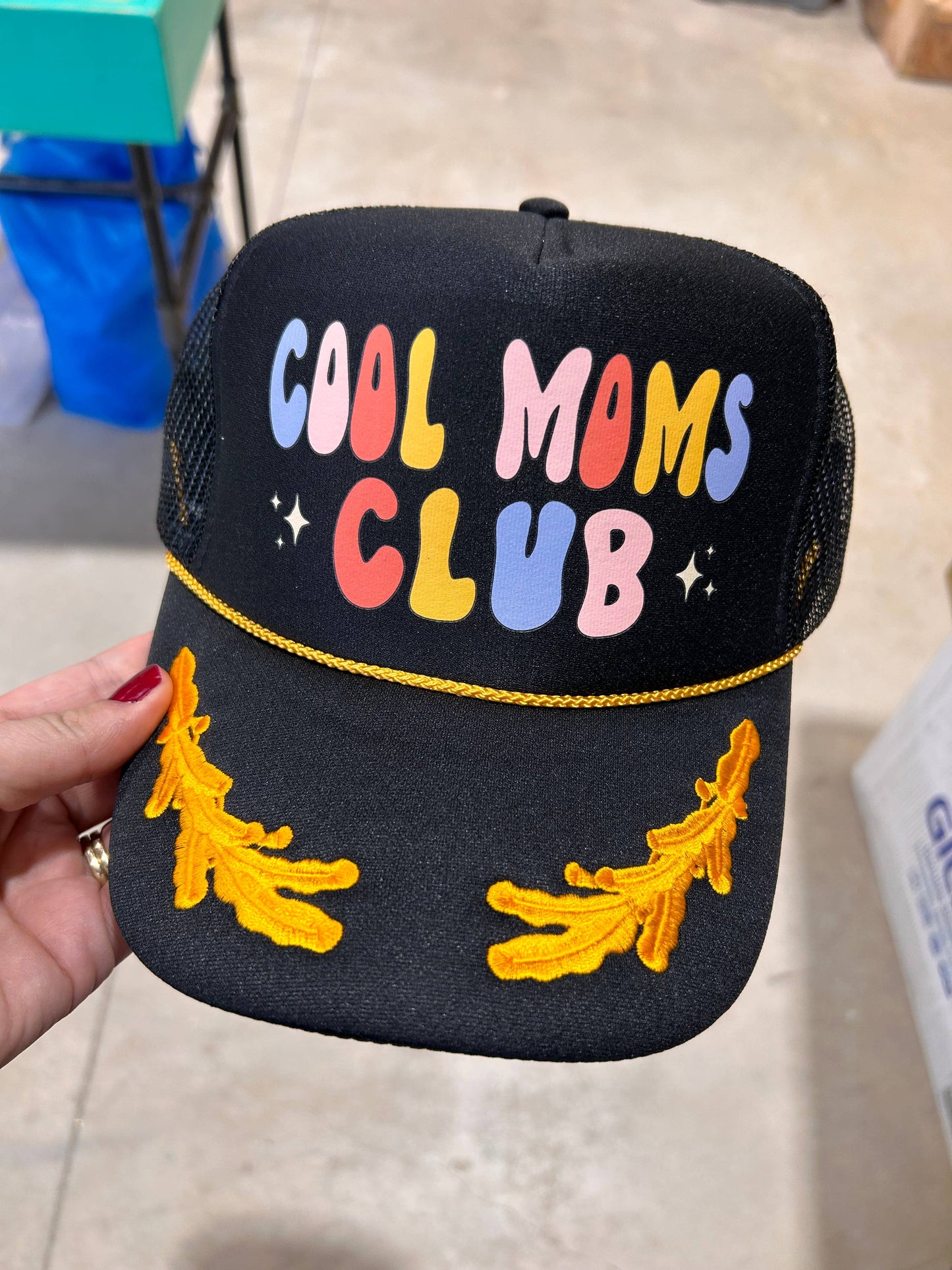 Captain of Cool Moms Club Trucker
