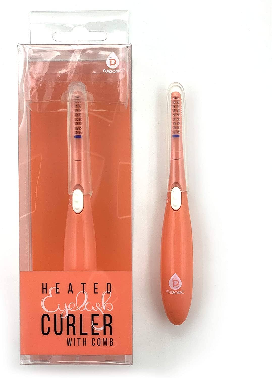 Heated Eyelash Curler with comb