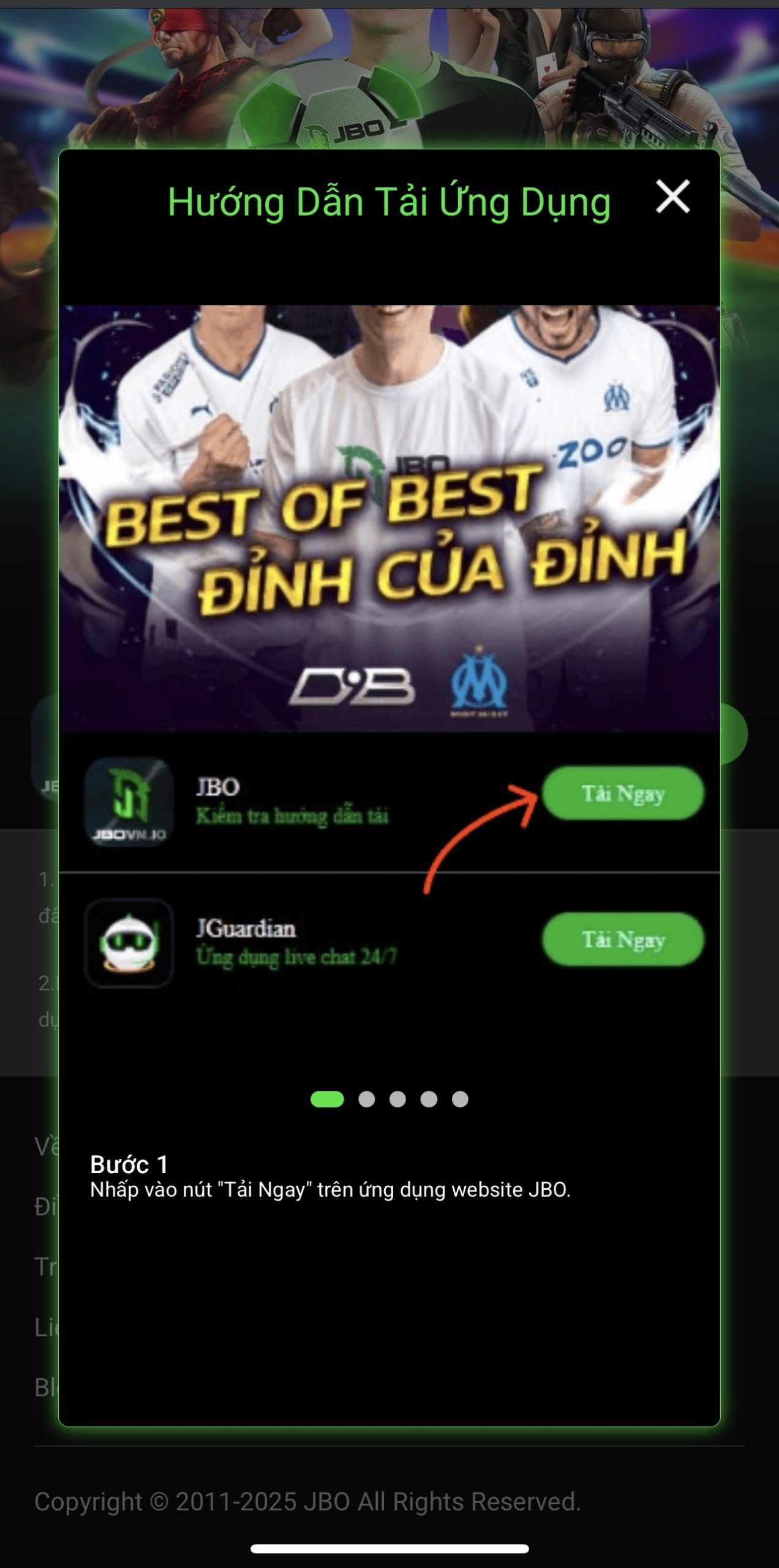 bam nut tai ngay mau xanh 2 scaled